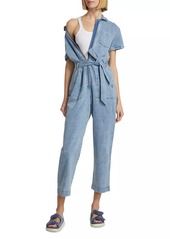 Splendid Erika Denim Utility Jumpsuit