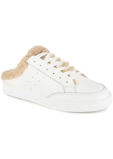 Splendid Frieda Womens Leather Faux Fur Casual and Fashion Sneakers