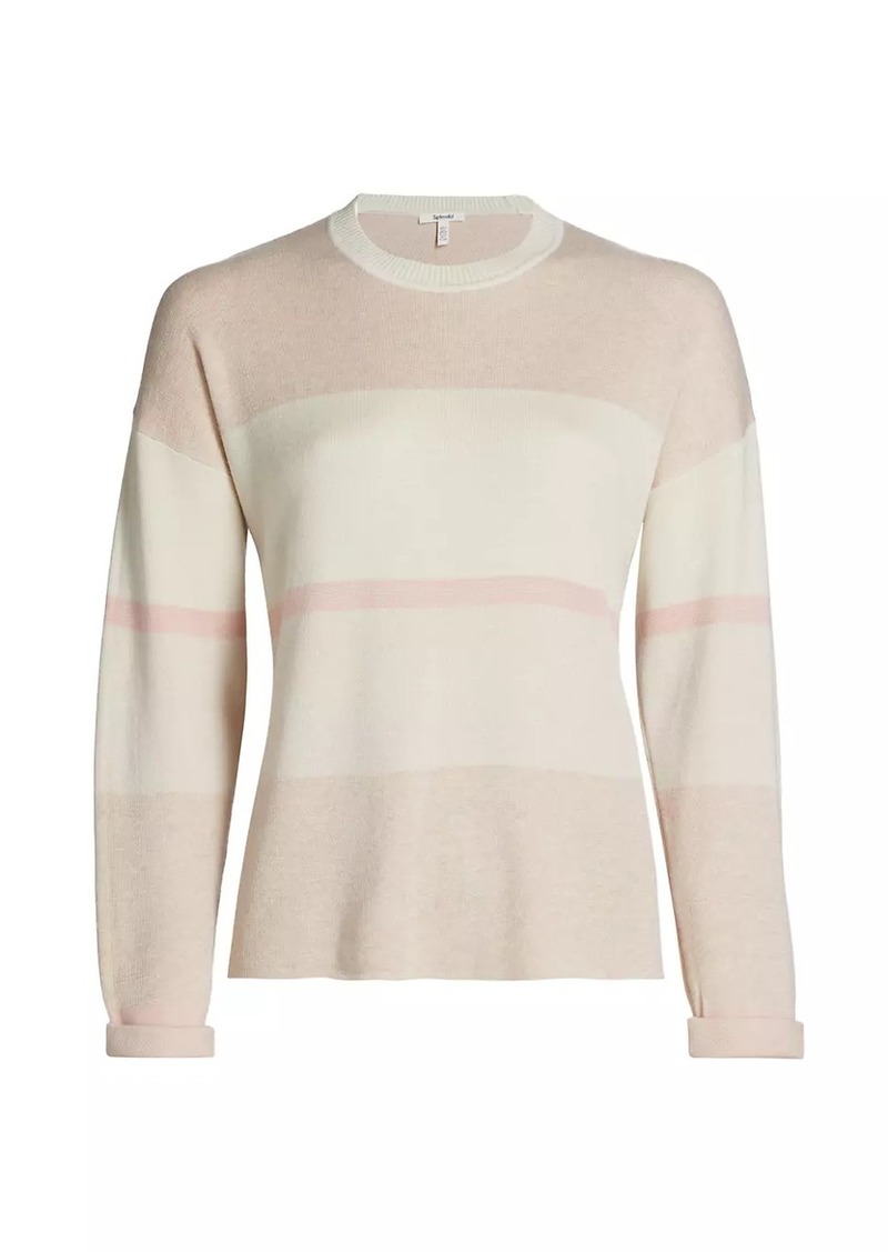 Splendid Georgie Striped Crewneck Sweater