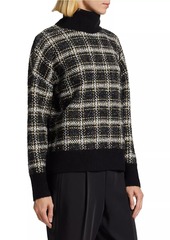 Splendid Ginny Plaid Turtleneck Sweater