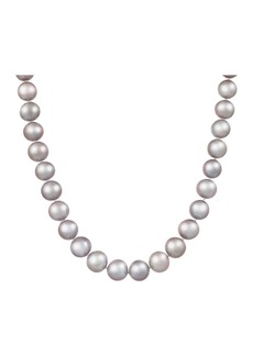 SPLENDID PEARLS Freshwater Pearl Necklace in Dyed Gray at Nordstrom Rack