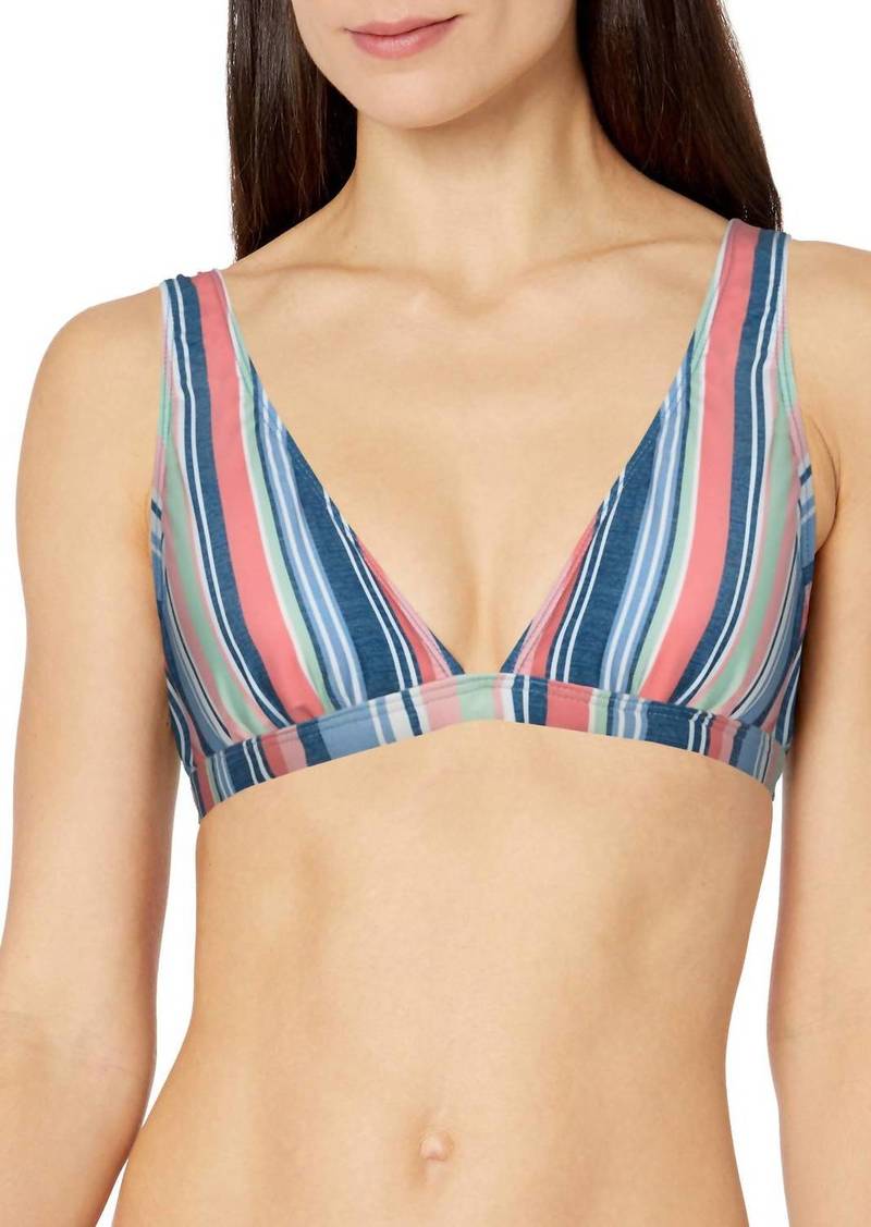 Splendid Halter Bra Bikini Top In Holding Pattern Multi