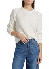 Splendid Julia Pointelle-Knit Sweater