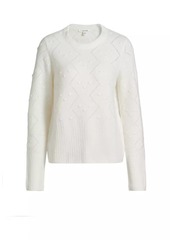 Splendid Julia Pointelle-Knit Sweater