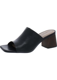 Splendid Kait Womens Faux Leather Mules Slide Sandals