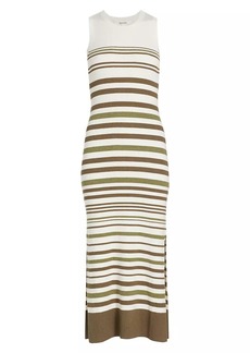 Splendid Katya Sleeveless Striped Knit Maxi Dress