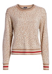 Splendid Knit Leopard Pullover