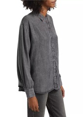 Splendid Lia Ruffled Button-Up Shirt