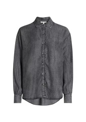 Splendid Lia Ruffled Button-Up Shirt