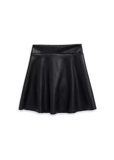 Splendid Little Girl's & Girl's Faux Leather Skirt