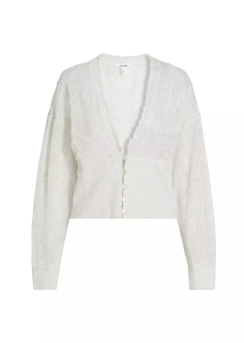 Splendid Lola Wool-Blend Cardigan