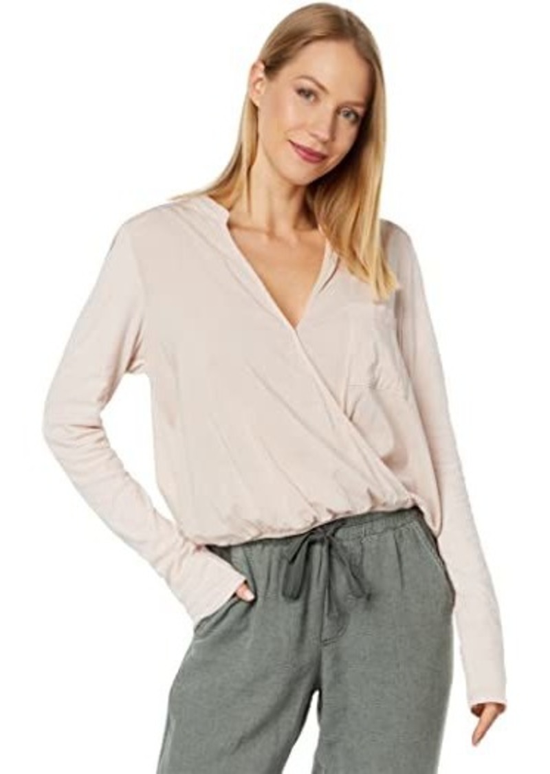 Splendid Long Sleeve Paige Surplice