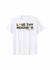 Splendid Love Thy Neighbor Matthew 22:39 Wear a Mask T-Shirt