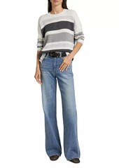 Splendid Maura Striped Wool-Blend Sweater