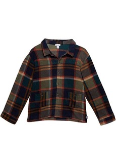 Splendid Plaid Fleece Long Sleeve Button-Up Shirt (Toddler/Little Kids/Big Kids)