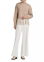 Splendid Riley Fringe Sweater