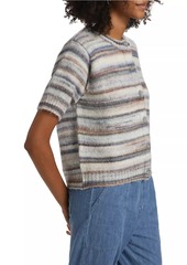 Splendid Sedona Striped Short-Sleeve Cardigan