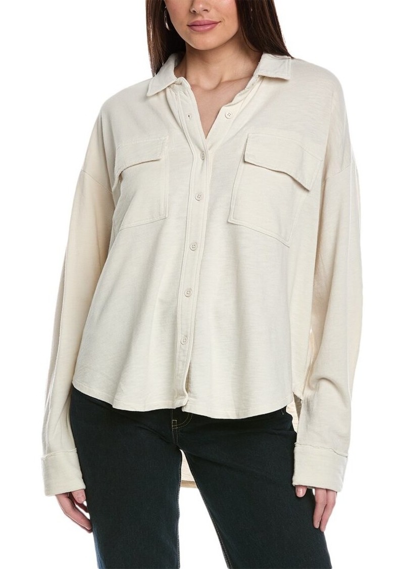 Splendid Amara Pocket Button-Down Shirt