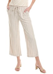 Splendid Angie Stripe Linen-Blend Pant