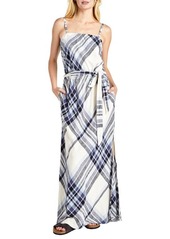 Splendid Annalise Plaid Maxi Dress