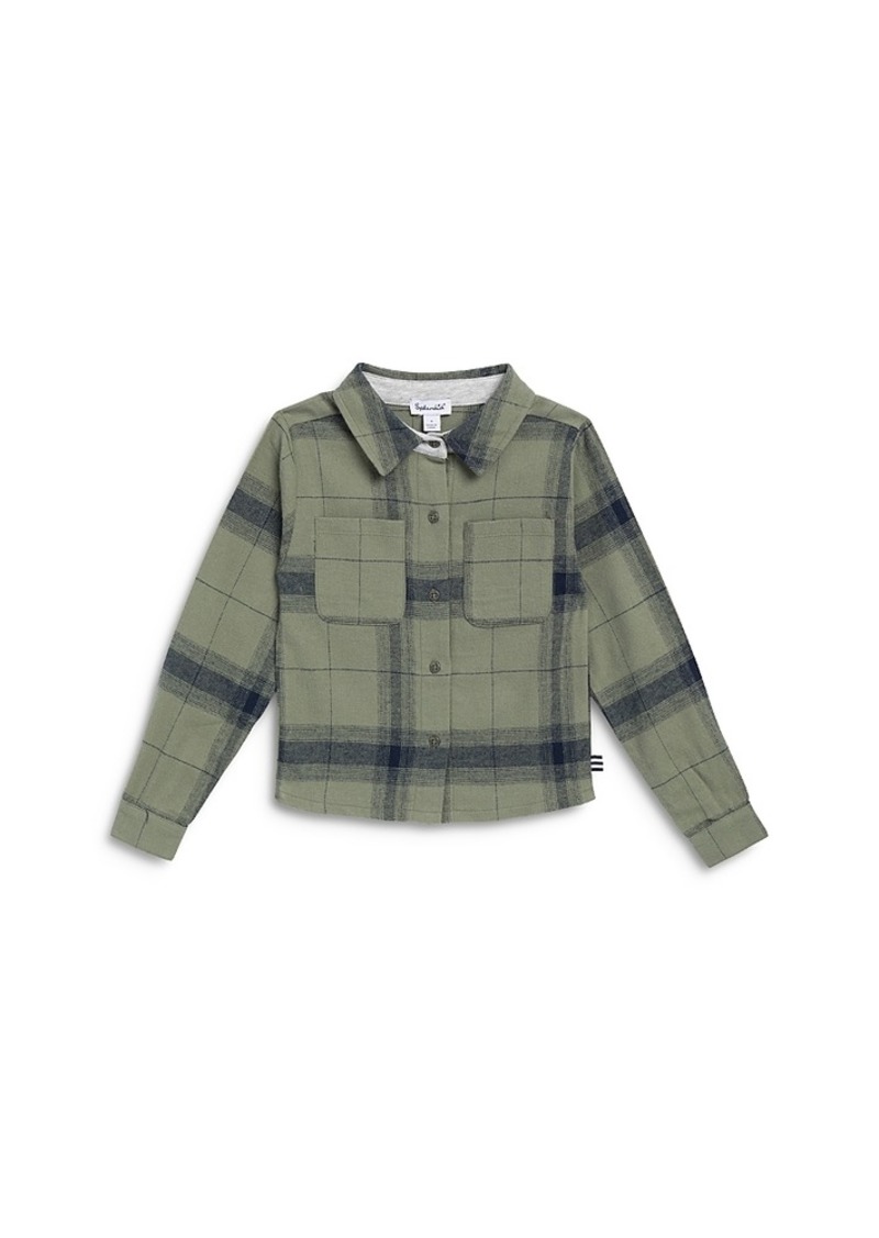 Splendid Boys' Flannel Fun Shacket - Little Kid