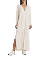 Splendid Brooke Button-Up Long Sleeve Maxi Dress