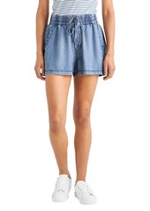 Splendid Campside Chambray Drawstring Shorts