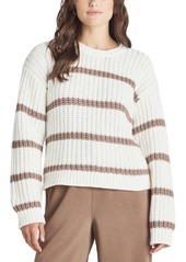 Splendid Cella Jane Stripe Cotton Blend Pullover Sweater
