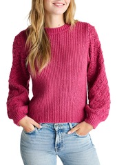 Splendid Connie Mixed Stitch Sweater in Punch at Nordstrom Rack
