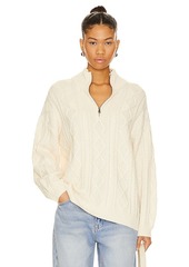 Splendid Dakota Half Zip Sweater