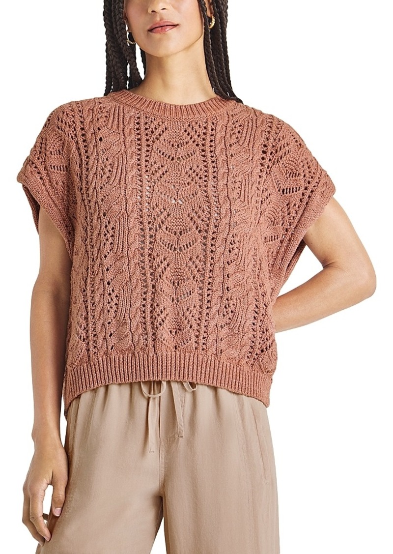 Splendid Darra Short Sleeve Sweater