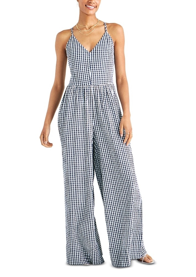 Splendid Gabrielle Gingham Jumpsuit