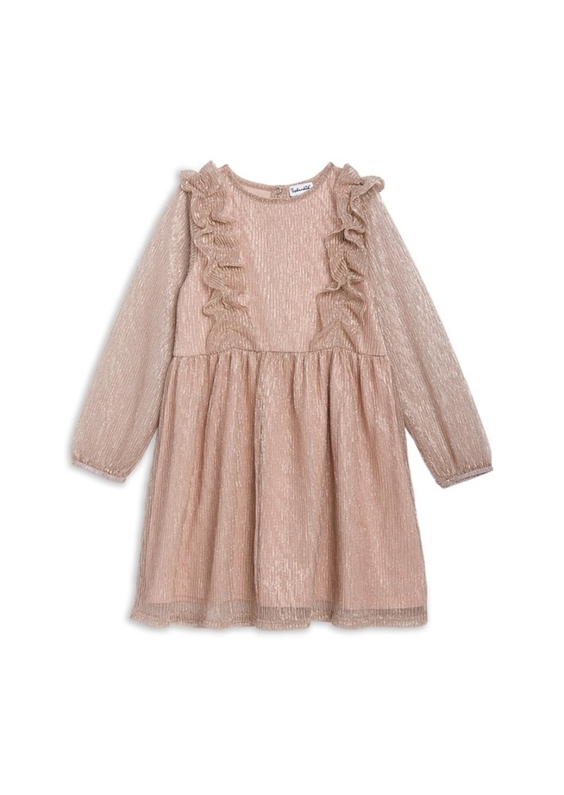 Splendid Girls' Glitzy Pleated Tulle Dress - Little Kid
