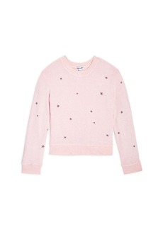 Splendid Girls' Hacci Star Print Sweatshirt - Big Kid