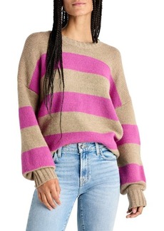 Splendid Ivy Stripe Crewneck Sweater