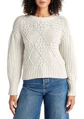 Splendid Leonie Cotton Blend Bobble Sweater