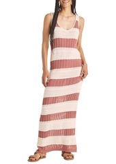 Splendid Nicola Stripe Sleeveless Sweater Tank Dress