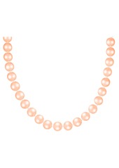 SPLENDID PEARLS 14K Gold & 11-12mm Pink Cultured Freshwater Pearl Necklace at Nordstrom Rack