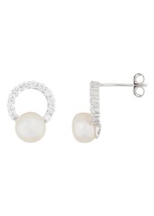SPLENDID PEARLS 6-7mm Pearl Stud Earrings in Natural White at Nordstrom Rack