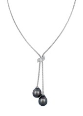 SPLENDID PEARLS Tahitian Pearl Necklace in Black at Nordstrom Rack