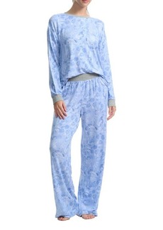 Splendid Print Long Sleeve Pajamas