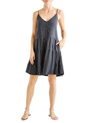 Splendid Shannon Tiered Crinkled Mini Sundress