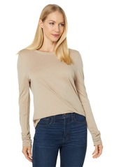 Splendid Women's Becca Crew Neck Long Sleeve Tee