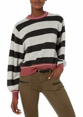 Splendid Women's Cashmere Long Sleeve Pullover Sweater  S