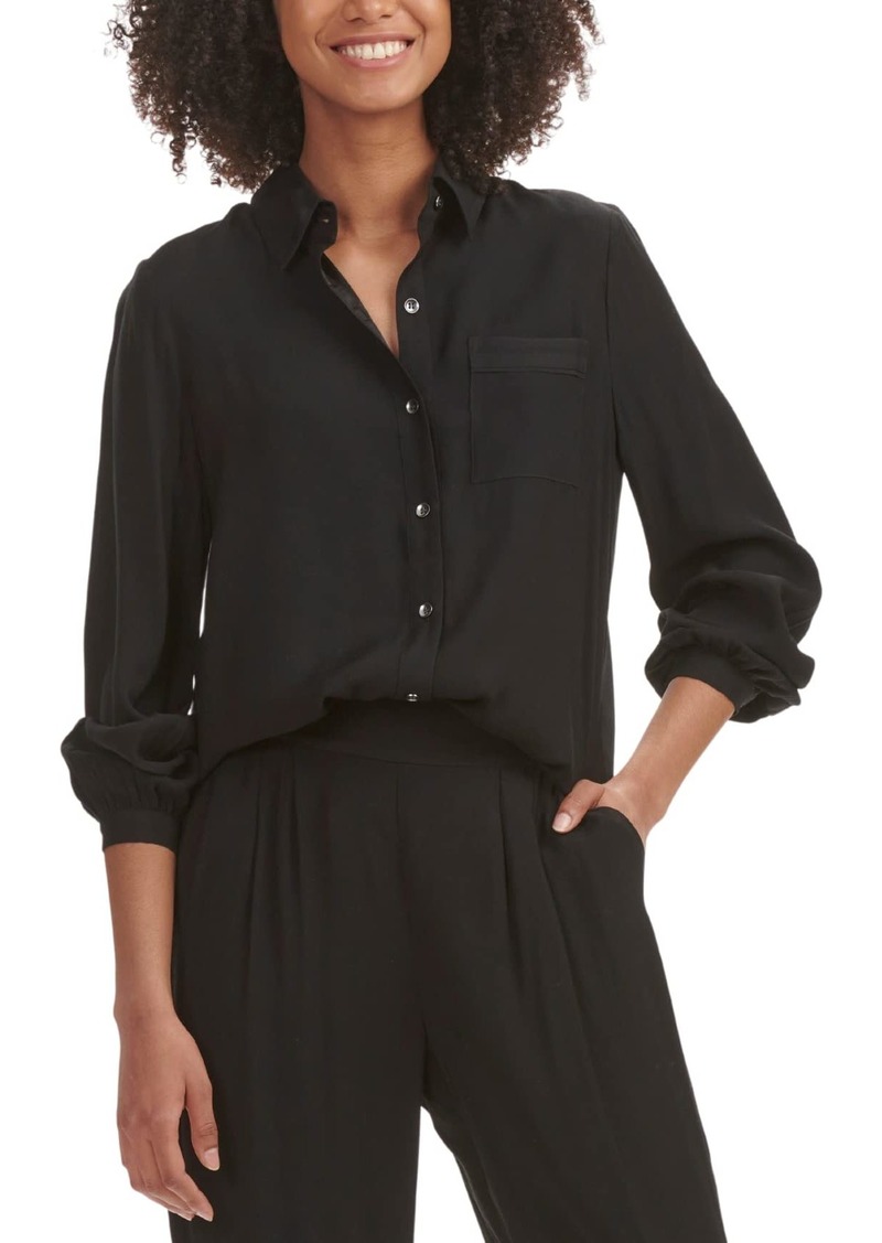 Splendid Women's Chelsea Button-Down Shirt Blouse