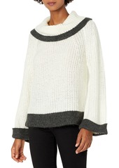 Splendid Womens Cowl Neck Pullover Sweater