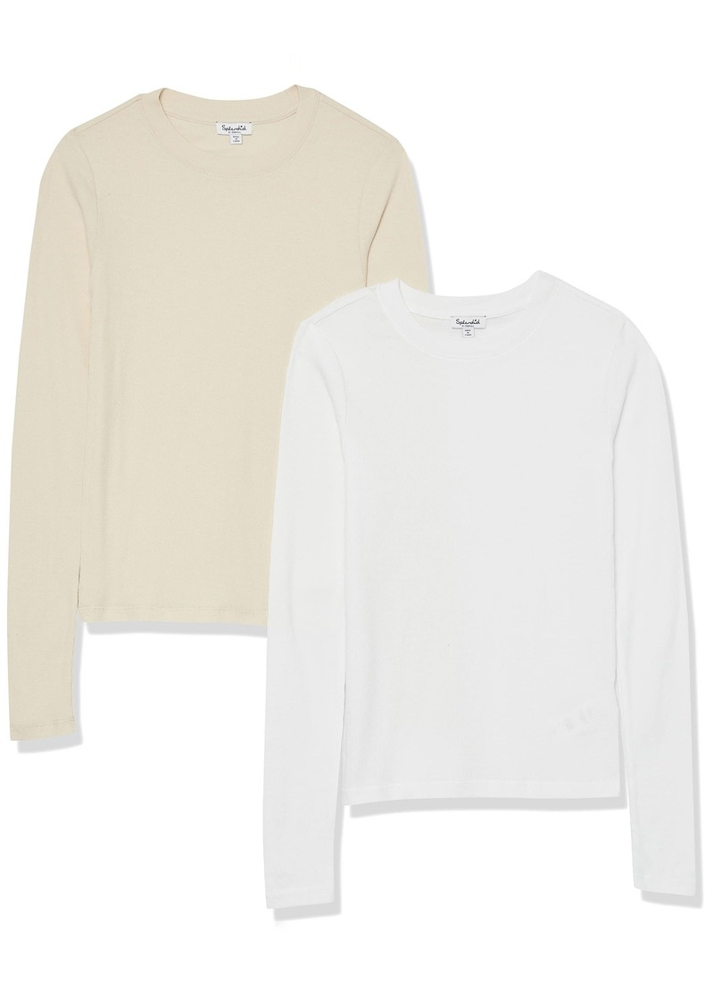 Splendid Women's Crew Neck Basic Tee 2-Pack