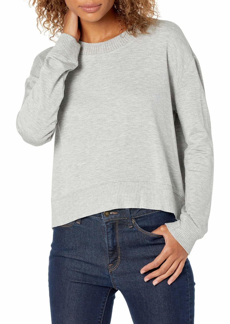 Splendid Women's Crewneck Long Sleeve Pullover Sweater Sweatshirt  L