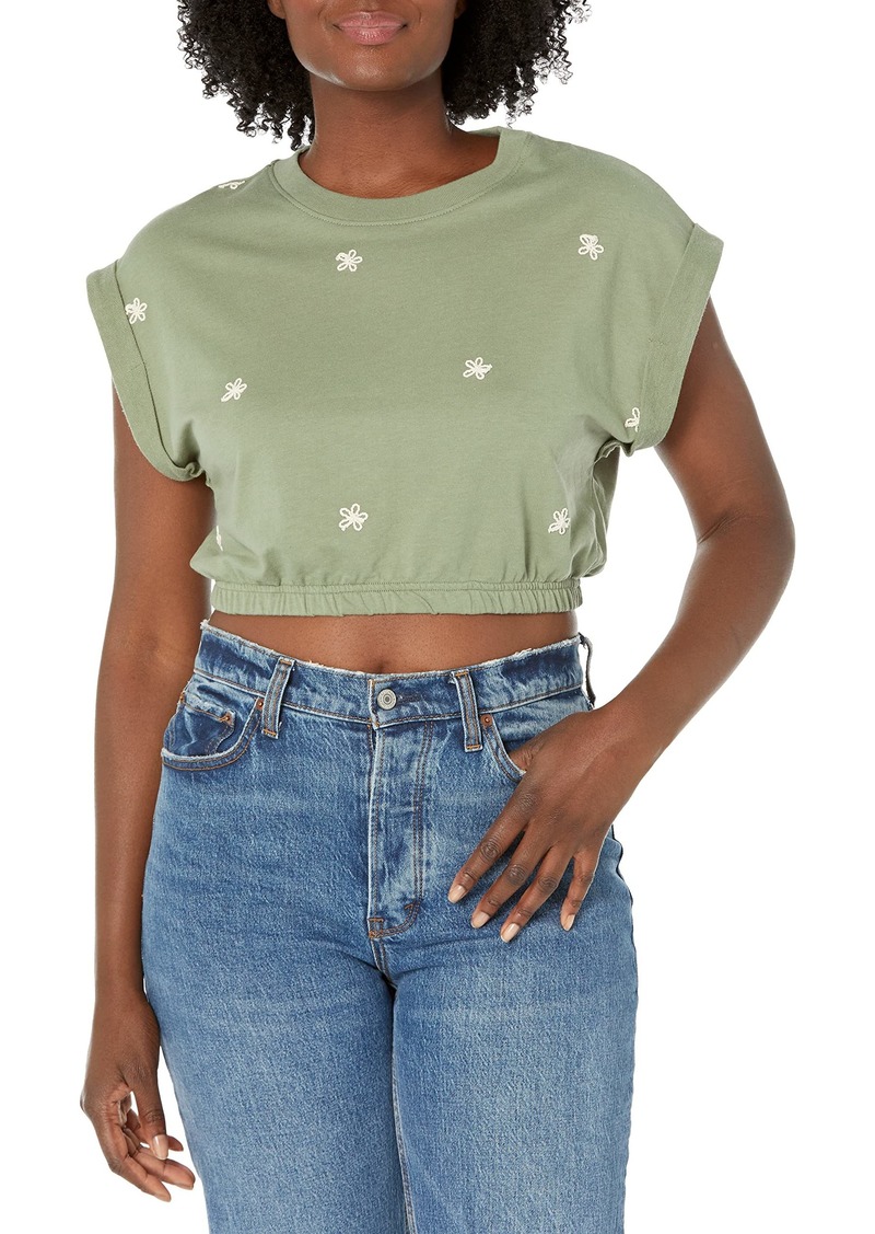 Splendid Women's  Daria Short Sleeve Sweatshirt