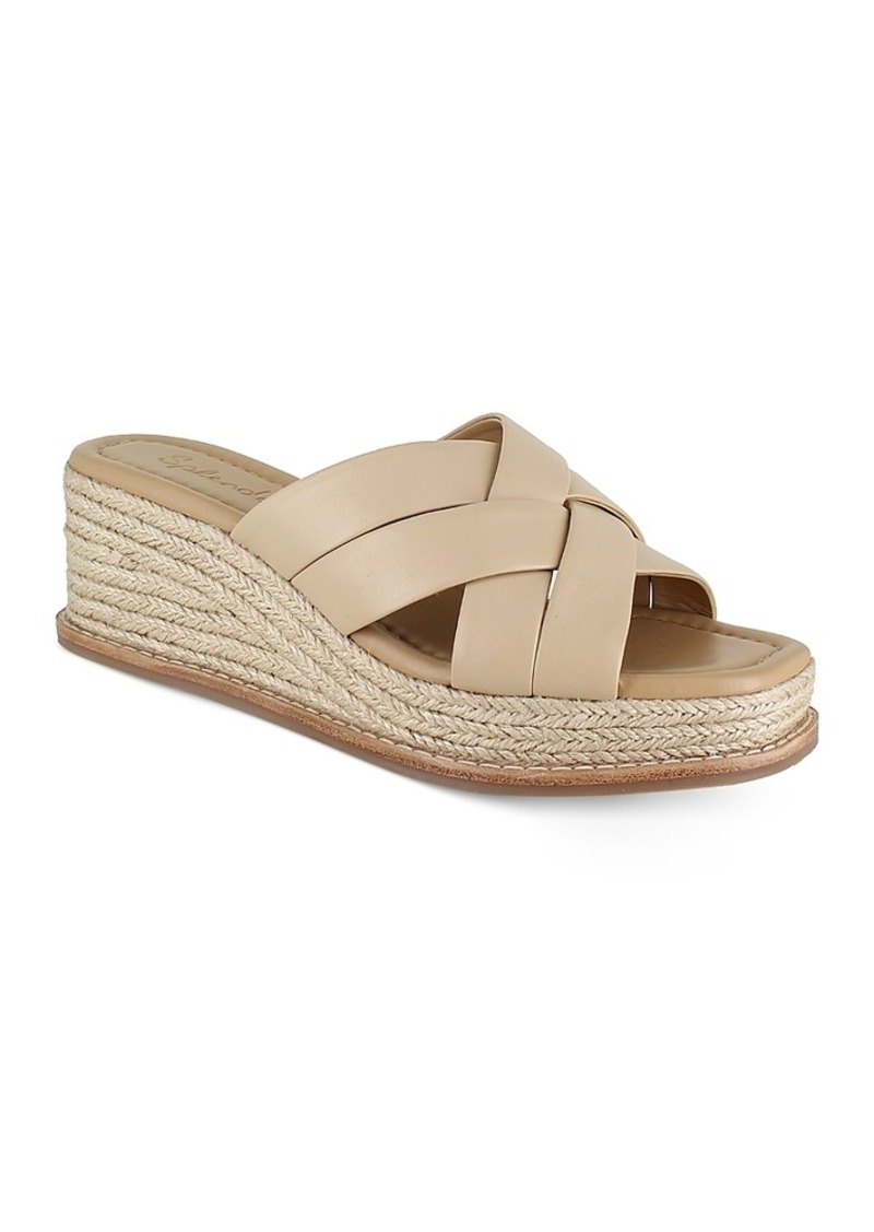 Splendid Women's Delliny Slip On Woven Espadrille Wedge Sandals